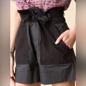 Sea New York Patch Pocket Short Tie Waist